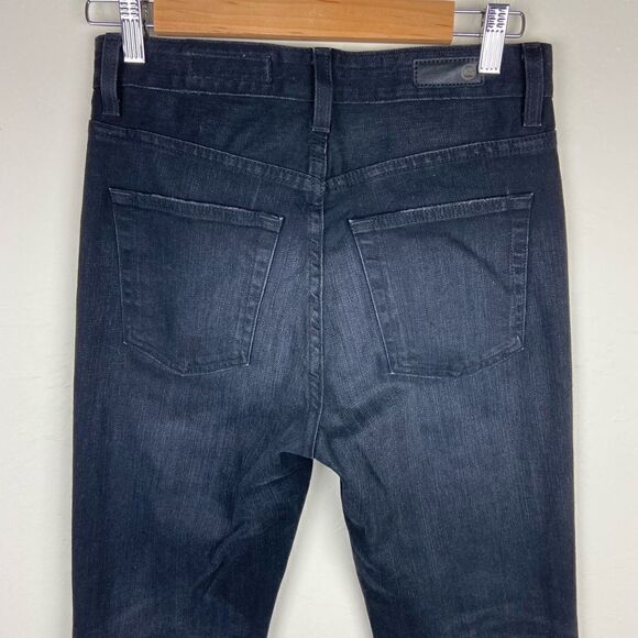 AG ‘Alexxis Boot’ High-Rise Vintage Bootcut Jeans - Black - Picture 7 of 8